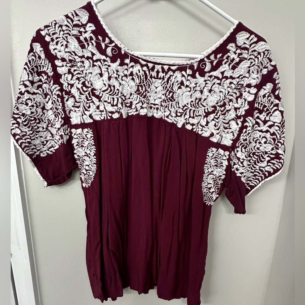 Buddy Love embroidered top